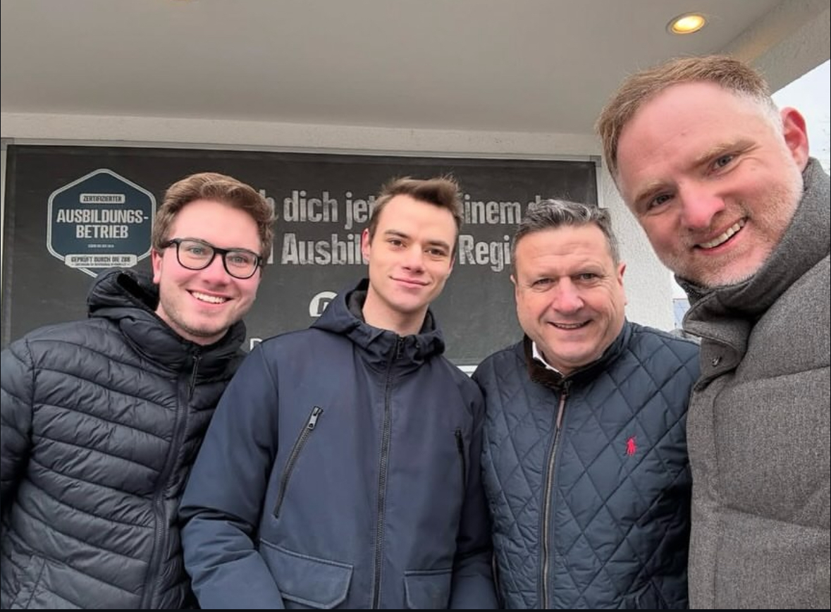 Teamfoto Infostand Bundestagswahl 2025